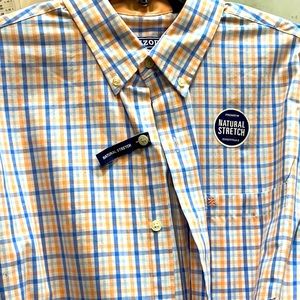 Izod medium blue and orange new with tags